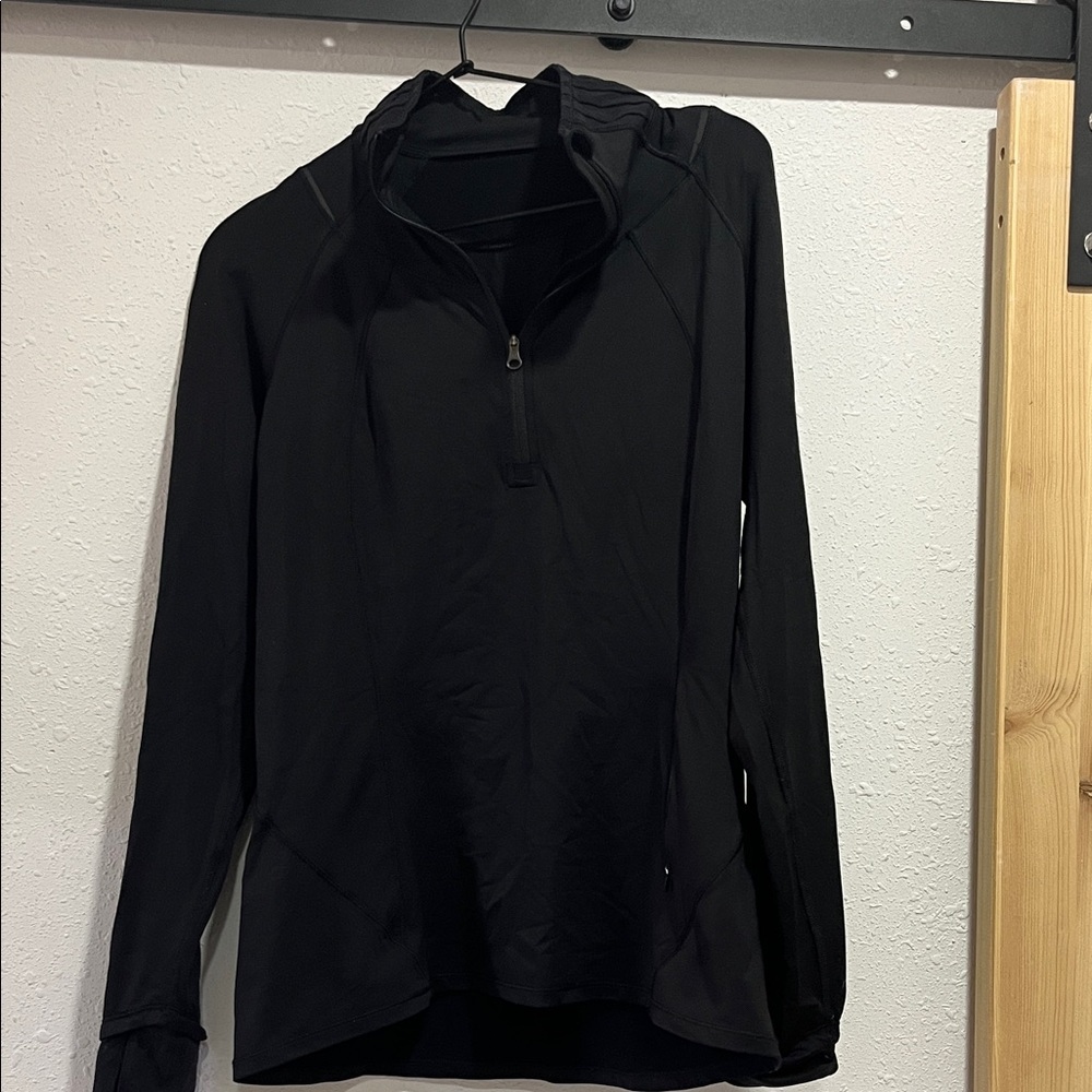 Lululemon Black Quarter-Zip Pullover